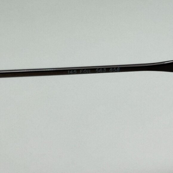 Swank Foil 563 858 Japan Eye Glasses Eyeglasses Frames 58-17-145 - Picture 6 of 6